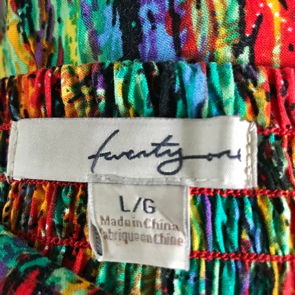 FOREVER 21 / Colorful Pleated Mini Skirt - Picture 5 of 6